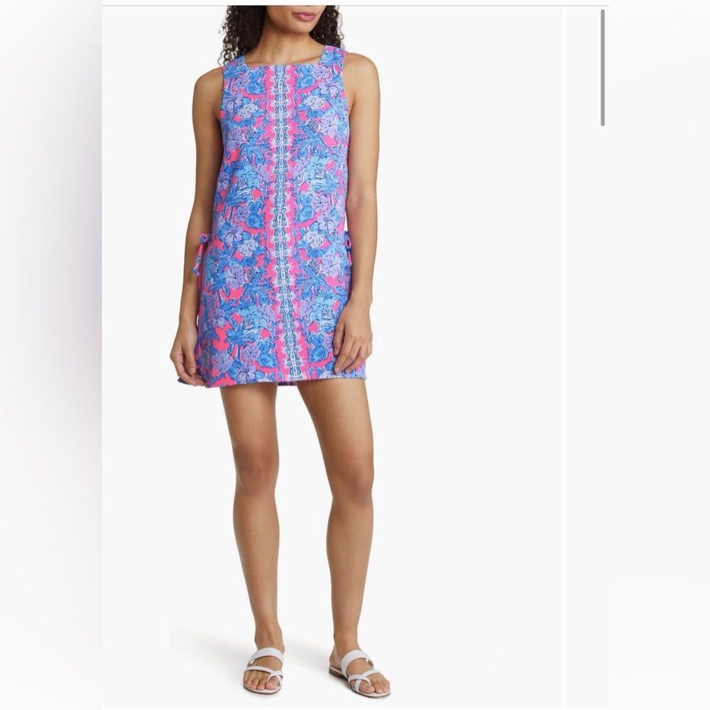 Donna Floral Square Neck Romper - NWOT - size 2